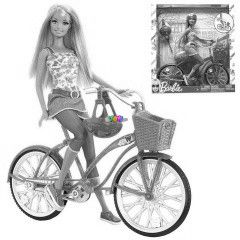 Barbie biciklivel