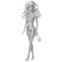 Barbie - Bulizs Barbie, csillog zld ruhban