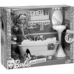 Barbie btorok - Barbie frdszobja babval