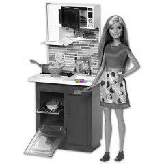 Barbie - Konyha, szke haj Barbie-val