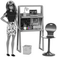 Barbie btorok - Nappali, szke haj Barbie-val