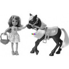 Barbie - Chelsea baba barna pnival