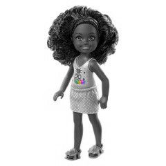 Barbie Chelsea Club - Barna br Chelsea baba ananszos plban