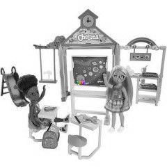 Barbie Chelsea Club - Iskolai jtkszett Chelsea babval