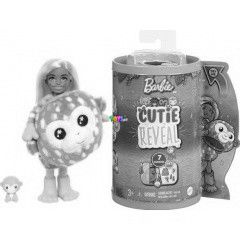 Barbie Chelsea Cutie Reveal - Meglepets baba, 4. szria - Majmocska