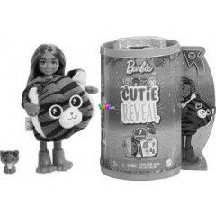 Barbie Chelsea Cutie Reveal - Meglepets baba, 4. szria - Tigris