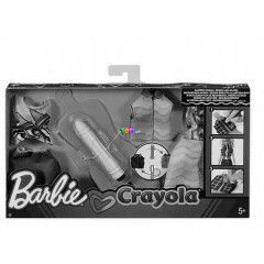 Barbie Crayola - Ruhafest kszlet - Szivrvny mellny szett