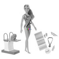 Barbie Dreamhouse - Barbie baba frdruhban kiegsztkkel