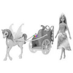 Barbie Dreamtopia - Barbie hercegn hintval s szrnyas lval