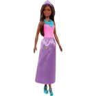 Barbie Dreamtopia - Barna br hercegn baba lila szoknyban