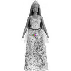 Barbie Dreamtopia - Lila hajú hercegnő baba különleges ruhában