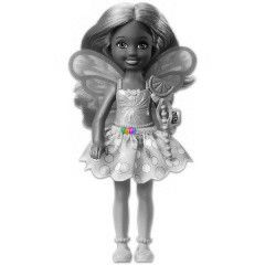 Barbie Dreamtopia - Narancssrga felss, barna Tndr Chelsea baba