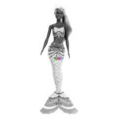 Barbie Dreamtopia - Narancssrga haj sell baba