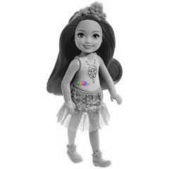 Barbie Dreamtopia - Pink haj lny baba