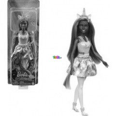Barbie Dreamtopia - Pink haj unikornis baba