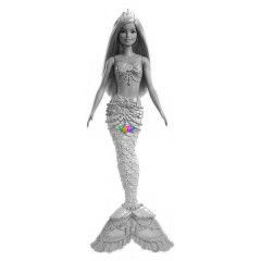 Barbie Dreamtopia - Rzsaszn haj sell Barbie