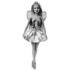 Barbie Dreamtopia - Rzsaszn haj Tndr baba