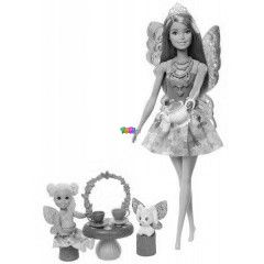 Barbie Dreamtopia - Tea parti tndrbabaval s kiegsztkkel