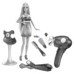 Barbie s a csillmos hajszrt