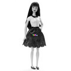 Barbie - Fashionista bartnk, divatbabk - Ruby Red Floral