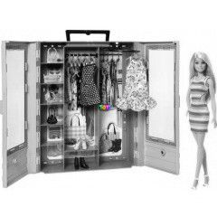 Barbie - Fashionista ruhsszekrny babval