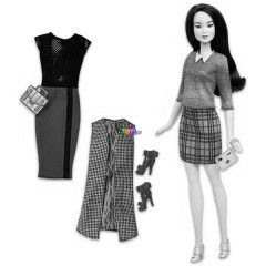 Barbie Fashionistas - zsiai lny elegns ruhban