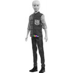 Barbie Fashionistas bartok - Lila haj Ken baba