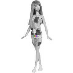 Barbie Fashionistas - Barbie kk ruhban, barack szn hajjal