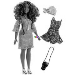 Barbie Fashionistas - Barna gndr haj molett Barbie