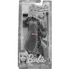 Barbie - Fashionistas divatos csillog ruhk - lila
