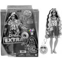 Barbie Fashionistas - Extravagns barna haj baba kutyval