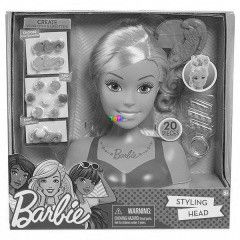 Barbie Fashionistas - Fodrszolhat Barbie fej