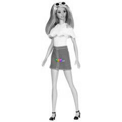 Barbie Fashionistas - Kk haj Barbie, napszemveggel