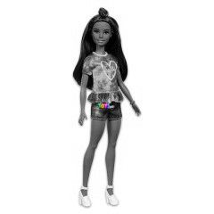 Barbie Fashionistas - Kreol br Barbie lila mints felsben