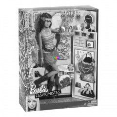 Barbie - Fashionistas szi kollekci extra ruhkkal - Teresa