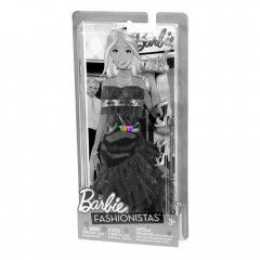 Barbie - Fashionistas ruhk - Rzsaszn csillog ruha