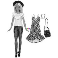 Barbie Fashionistas - Szke Barbie kalapban