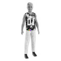 Barbie Fashionistas - Szke haj Ken baba dzsungel mints plban