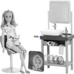 Barbie - Feltltds jtkszett - szpsgszalon csillog maszkokkal