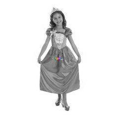 Barbie hercegn jelmez, 104 cm, rzsaszn
