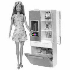 Barbie - Htszekrny szke haj Barbie babval