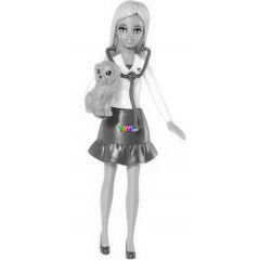 Barbie - Karrier mini babk, llatorvosn
