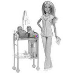 Barbie karrierista babk - Gyermekorvos Barbie