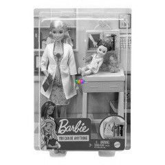 Barbie karrierista babk - Rntgenes gyerekorvos fekete haj babval