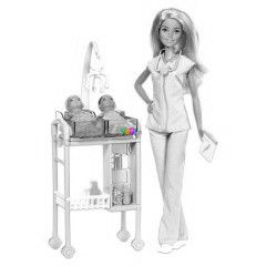 Barbie karrierista szettek - Gyermekorvos