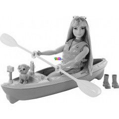 Barbie - Kempingez Daisy csnakkal
