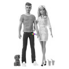 Barbie - Ken s Barbie kutyussal