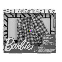 Barbie kiegsztk - Szrke kocks szoknya