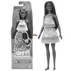 Barbie Loves the Ocean - Együtt a földért! - Barna bőrű Barbie
