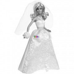Barbie menyasszonyi ruhban